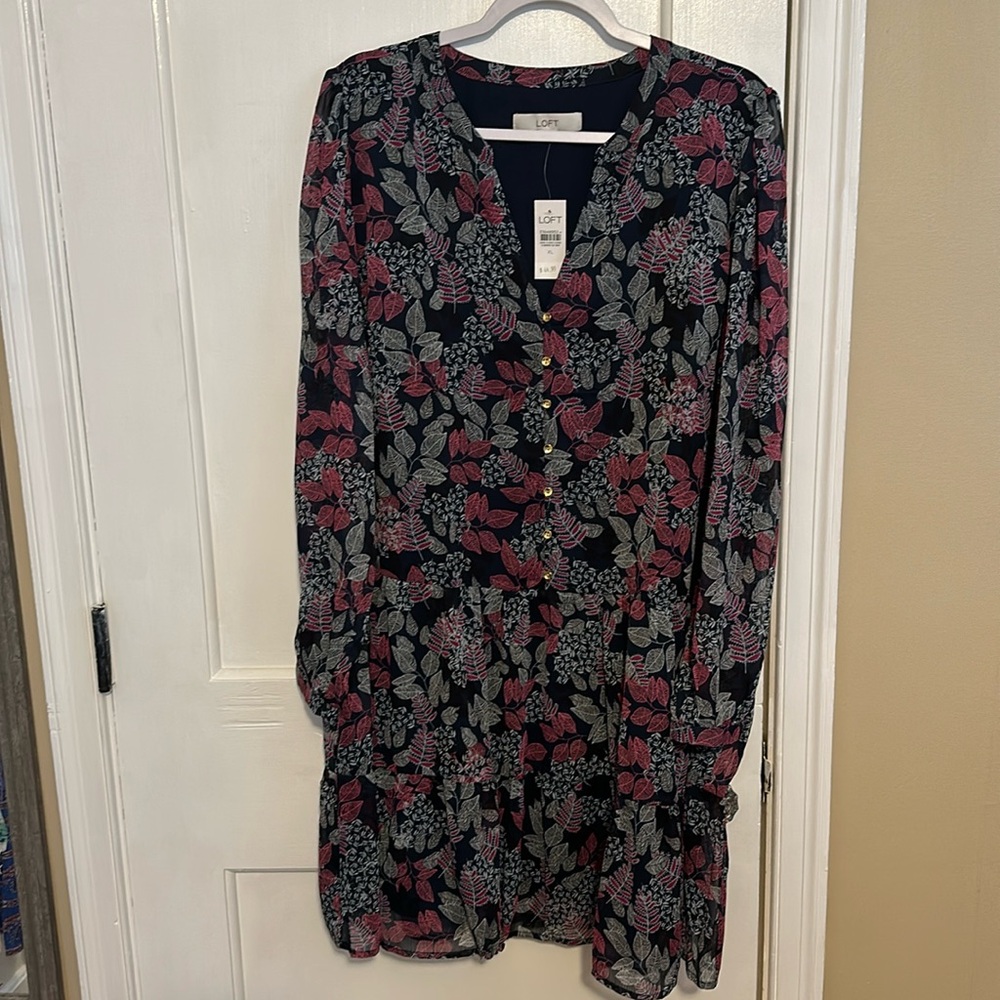 NWT LOFT swing dress